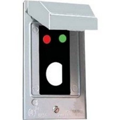 Alarm Controls WP-4 Weatherproof Remote Plate, Red / Green LED