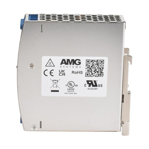 AMG Systems AMGPSU-I48-P120A Industrial Power Supply with DIN-Rail Mounting, 52VDC, 120W