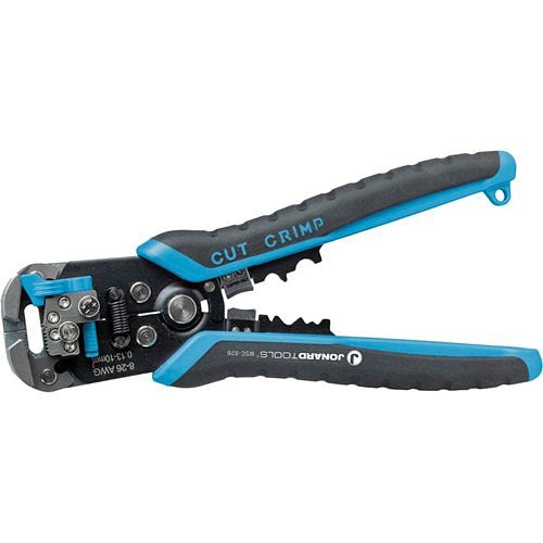 Jonard Tools WSC-826 Wire Stripper and Crimper for 8-26 AWG
