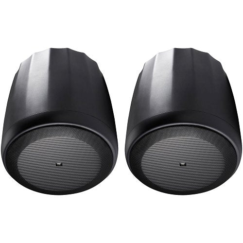 JBL Professional C60PS/T Control 8" High-Impact Pendant Subwoofer Loudspeaker with Built-In Passive Crossover, Black, Pair