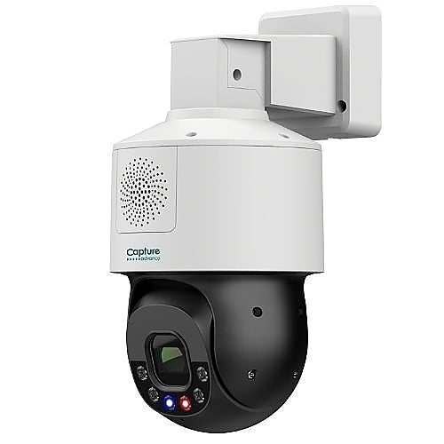 Capture Advance R2-5MPSPDME 5MP 3" Active Deterrence PTZ IP Camera, 2880x1620 Resolution, 5x Zoom