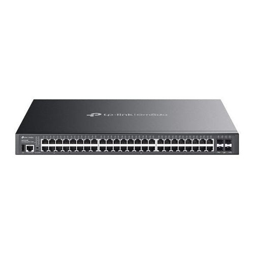 TP-Link SG5452XMPP Omada 48-Port Gigabit Stackable Lite L3 Managed PoE++ Switch with 4x 10G Slots