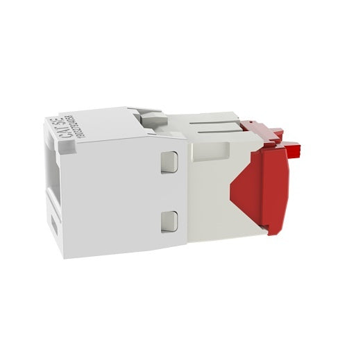 Panduit CJ5E88TGWH Mini-Com CAT5e UTP RJ45 TG Jack Module, White