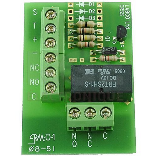 Labco CRSS24 Control Relay Board 24VDC, Super Sensitive, with DPDT Contact 2A