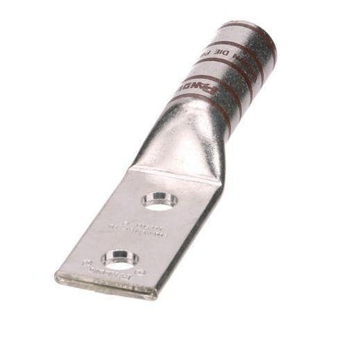 Panduit LCC500-12-6 Copper Compression Lug, 500 KCMil, 2-Hole