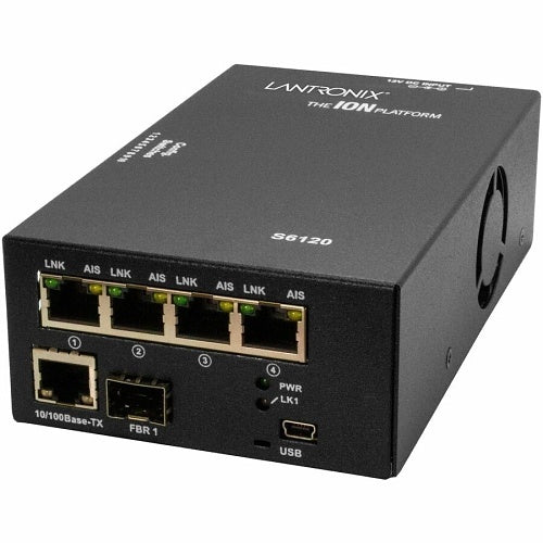 Lantronix S6120-1040-UK 4X T1/E1 ION with Ethernet, 1 1X SFP