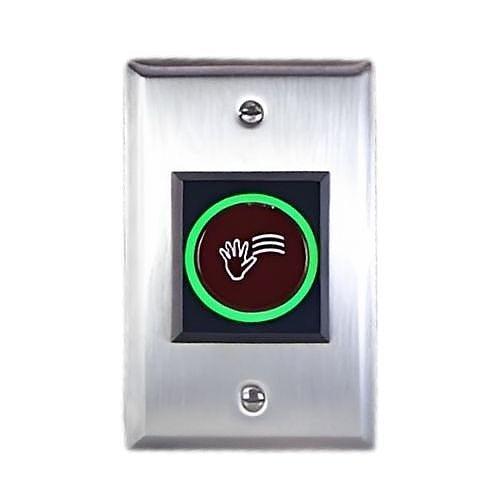 Dortronics W5278-25 Infrared Proximity Activated Touchless Switch Single Gang Plate