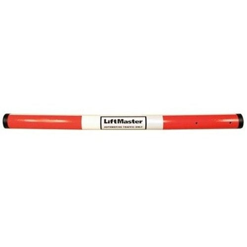 LiftMaster MA116RDOT MA/MAT Series High-Traffic 17\' Aluminum Barrier Arm, Red/White Stripe, Requires Counterweight MA117 Sold Seperately Image of O2-MA116RDOT