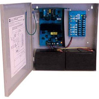 Altronix AL400ULPD8 Power Supply/Charger, 8 Fused Outputs, 12/24VDC at 4A, BC300 Enclosure Image of AX-400ULPD8