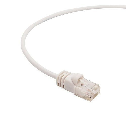 ADI PRO 0E-C6AWH6IN6 CAT6A Slim Patch Cables, 6\\", 6-Pack, White