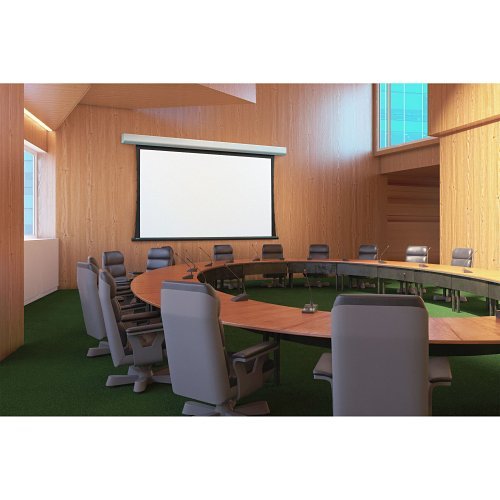 Draper 154103 113\\"Acumen Electric Projection Screen, 16:10, Matte White