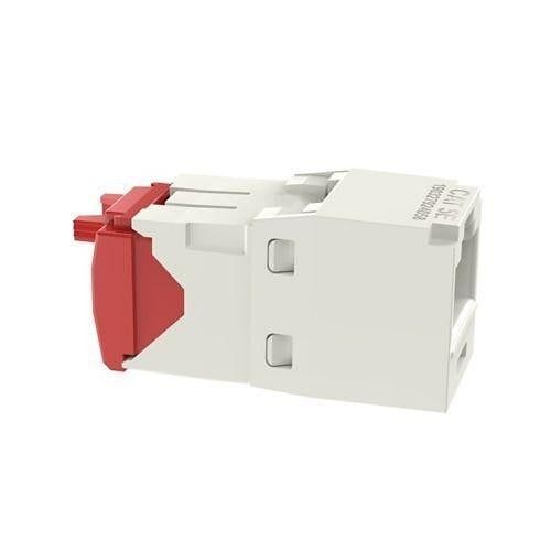 Panduit CJ5E88TGIW Mini-Com Module Cat 5e UTP Keystone Jack, 8 Pos 8 Wire