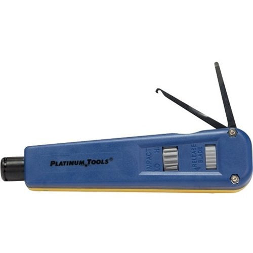 Platinum Tools 13309C PT Punchdown Tool with NeverDull 110/66 Style Combo Blade