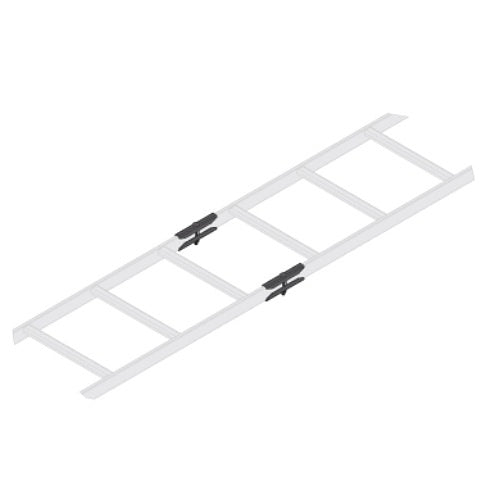 Middle Atlantic CLH-RSJ Cable Ladder End Splice Kit, 2-Pack