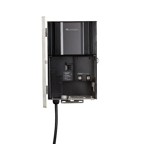 FX Luminaire LSAT-300-M Luxor Satellite Controller, 300W, Paintable Matte Grey