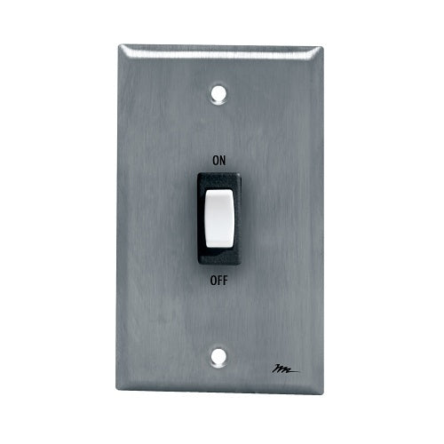 Middle Atlantic USC-SW USC Series Remote Wall Plate Switch, Silver