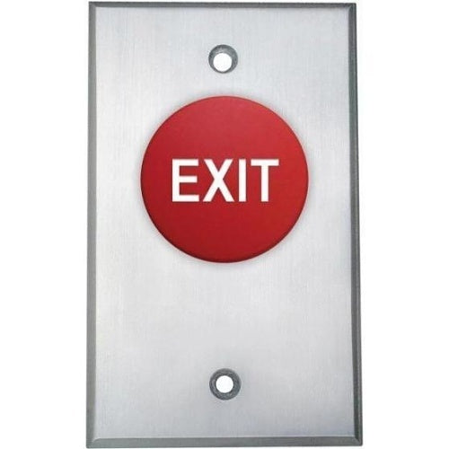 Camden CM-4120RE NRW Push Button Switch, NO and NC, Red