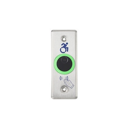 Alarm Controls NTB-3A Battery Operated No Touch Sensor, Narrow Stile with ADA Symbol Image of AC-NTB3A