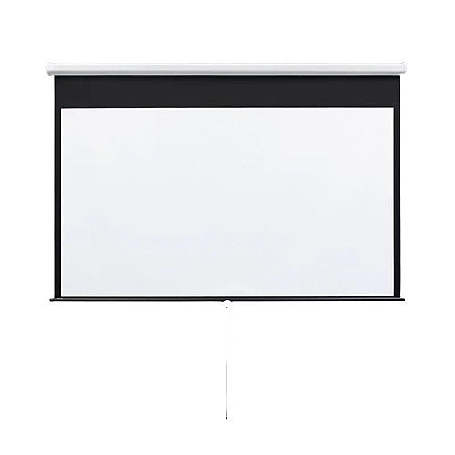 Draper 207007 6\' Luma Manual Projection Screen, NTSC, Matt White XT1000E