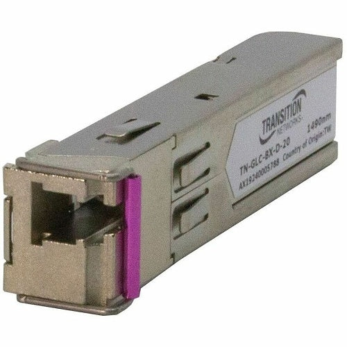 Lantronix TN-GLC-BX-D-20 Transceiver, SFP, Cisco, 1000Base-BX, 20m, 1490/1310nm