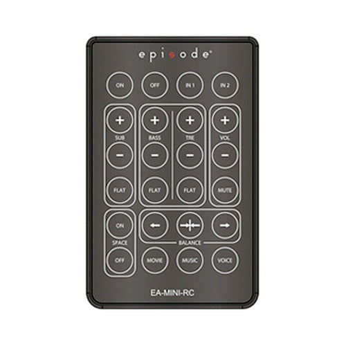 Episode KIT-EA-MINI-3D-35 Digital Mini-Amplifier, 35W x 3-Channel and Surface Mount IR Sensor + Remote Kit