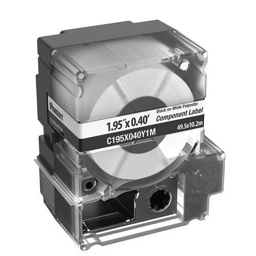 Panduit C195X040Y1M Component Label, MP Cassette, Non-Adhesive Polyester