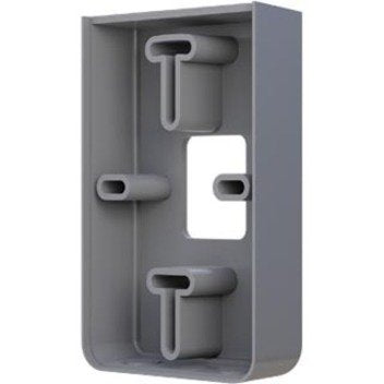 HID 40-S-10 1\\" Wall Mounting Spacer for Signo 40/40K Reader, Silver Image of HU-40S10