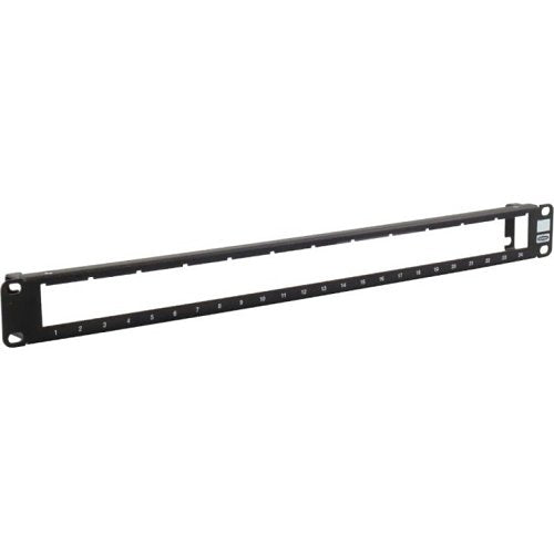 Hubbell HPJ24 Patch Panel, Jack, Unloaded, 24-Port, 19\\" X 1.75\\" H
