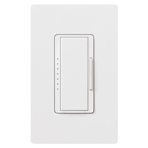 Lutron RadioRA 2 Maestro RRD-6ND-WH Hard Wire Dimmer Image of L1-RRD6NDWH