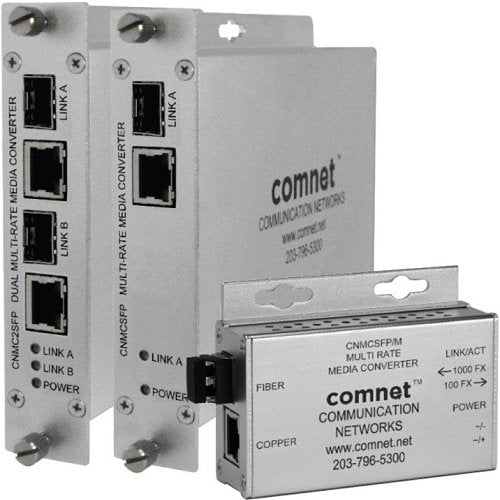 ComNet Comfit 10/100/1000mbps Ethernet Media Converter Image of C4-CNMCSFP