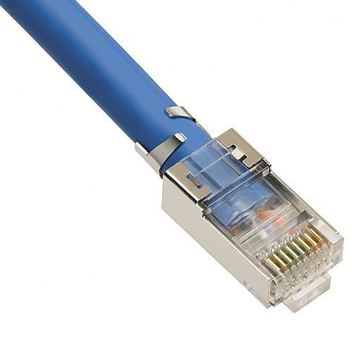Platinum Tools 106190 10G CAT6a RJ45 Shielded Connector with Liner, 100-Pack