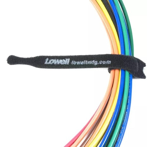 Lowell VCW-12 VELCRO Cable Wraps, 12-Pack, 12, Pink