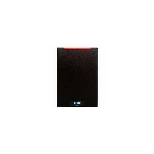 HID 920NHRTEK000Q6 iCLASS SE Series R10 Mini-Mullion Contactless Smart Card Reader, Black