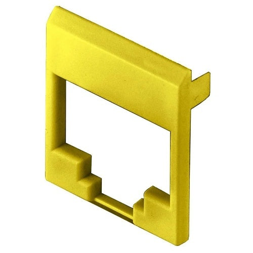Hubbell SJFY HJS Series Jack Face, 2.5\\"x3.5\\", 100-Pack, Yellow