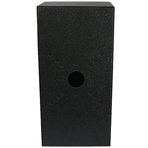 Pedestal Pro PORTRA-CS-8X16-E 8\\" 16\\" Portrait Steel Housing, Black Power Coated