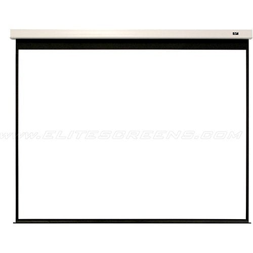 Elite Screens IHOME180HW2-E12 Evanesce Plus 180\\" Electric Projection Screen
