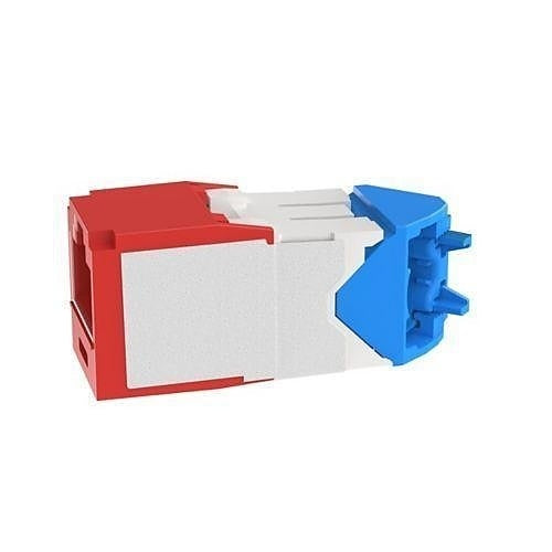 Panduit CJLR6X88TGRD CAT6A Left/Right 45 Degree Wirecap Jack TG