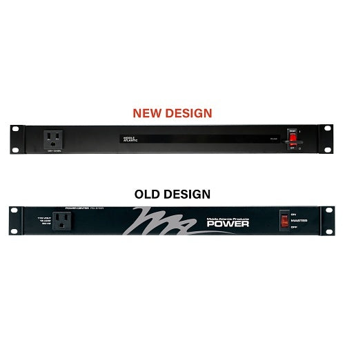 Middle Atlantic PD-915R PD Series 9-Outlet PDU, 15A, Rack Mounted, Basic Surge Protection