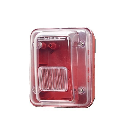 Gentex GOELP-PR Low Profile Weatherproof Outdoor Enclosure, Red
