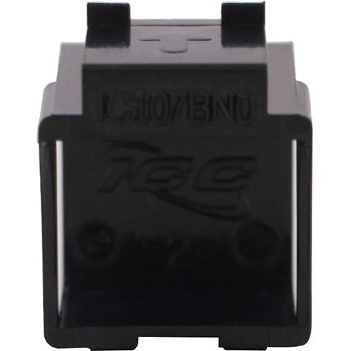 ICC IC107BNVBK Blank Fill-in Insert for HD Style, 100-Pack, Black