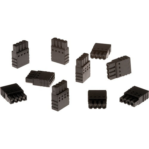 AXIS 5800-891 4-Pin Male Connector for Limited and Full IO Port, 2.5 Straigh, 10-Piiece