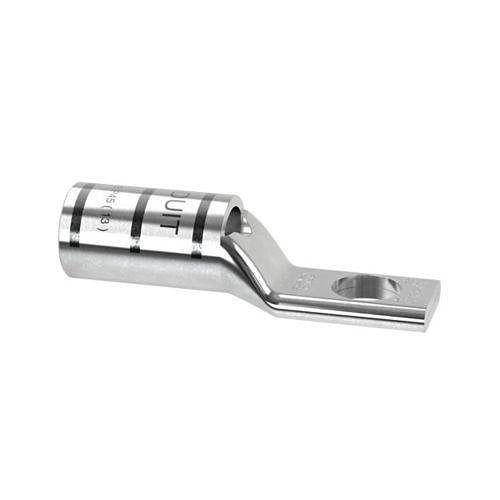 Panduit LCAN2/0-38-X Tin-Plated Copper Compression Lug, 1-Hole, Standard Barrel
