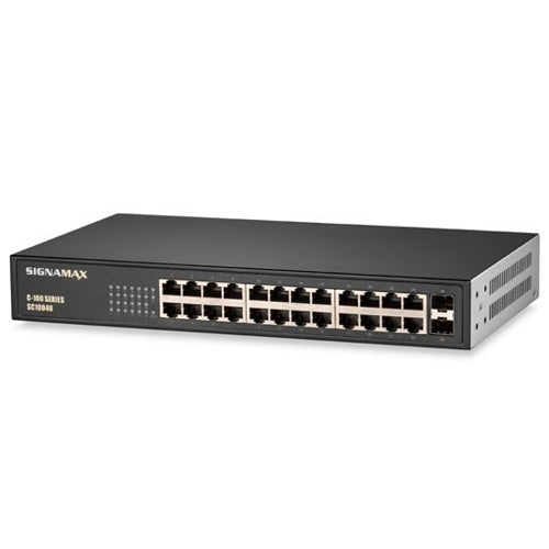 Signamax FO-SC10040 C-100 24-Port Gigabit Switch