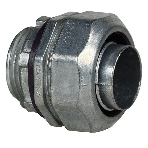 Dottie LT150 Conduit Adapter, 1-1/2\\" Straight Die CAST Liquid Tight Connector