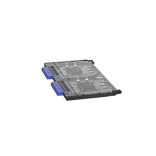 Panduit FDS9N-24-10R FlexCore Front Access ODF 24-Fiber Optic Splice Cassette, OS2, Singlemode, LC Duplex to Ribbon Pigtail, Standard IL
