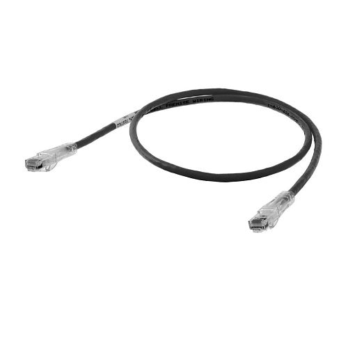 Hubbell HC6BK50 Copper Solutions, Patch Cords, Ascent, Cat6A, Slim, Blue, 50\'