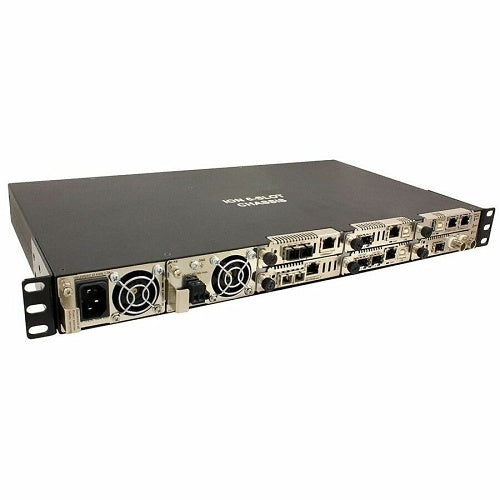Lantronix ION106-AAMB-SA 6-Slot AC Ion Chassis with Redundant Power Supply
