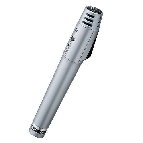 TOA IR-200M Y4QD00 Handheld Infrared Wireless Microphone, Grey Metallic