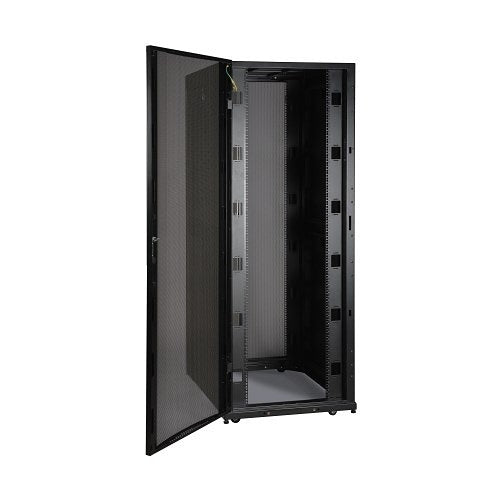 Eaton Tripp Lite SR42UBWD SmartRack Wide Standard-Depth Rack Enclosure Cabinet with Doors and Side Panels, 42\\" (107cm), 3000lb (1360.8kg), 42U