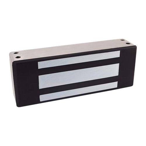 Securitron M62B-SS Maglock with Magnetic Bond Sensor, Split Strike, 12/24VDC, 1200lb Holding Force, Satin Stainless Steel